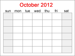 Printable Calendars - A free printable calendar. Fast and easy to print.