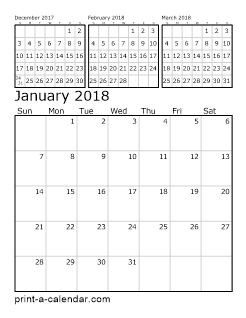 Download 18 Printable Calendars