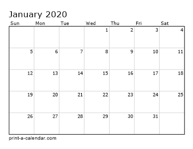 2021 blank calendar to write in Make Your Own 2019 2020 Or 2021 Printable Calendar Pdf 2021 blank calendar to write in